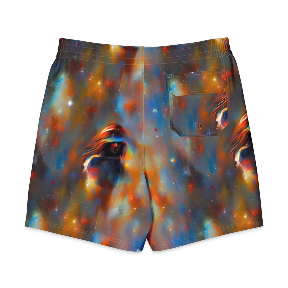 Asterglow Veil on Men's Board Shorts — Back
