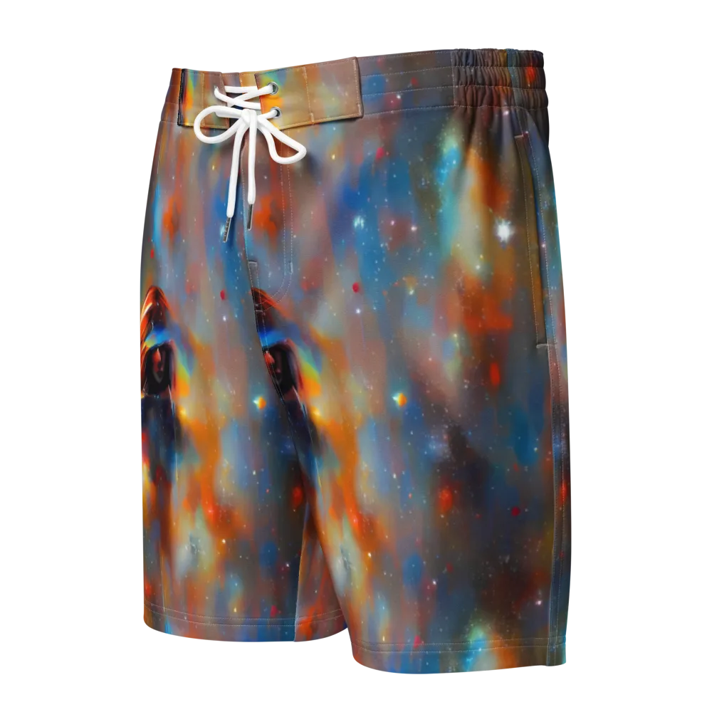 Asterglow Veil on Men's Board Shorts — Front