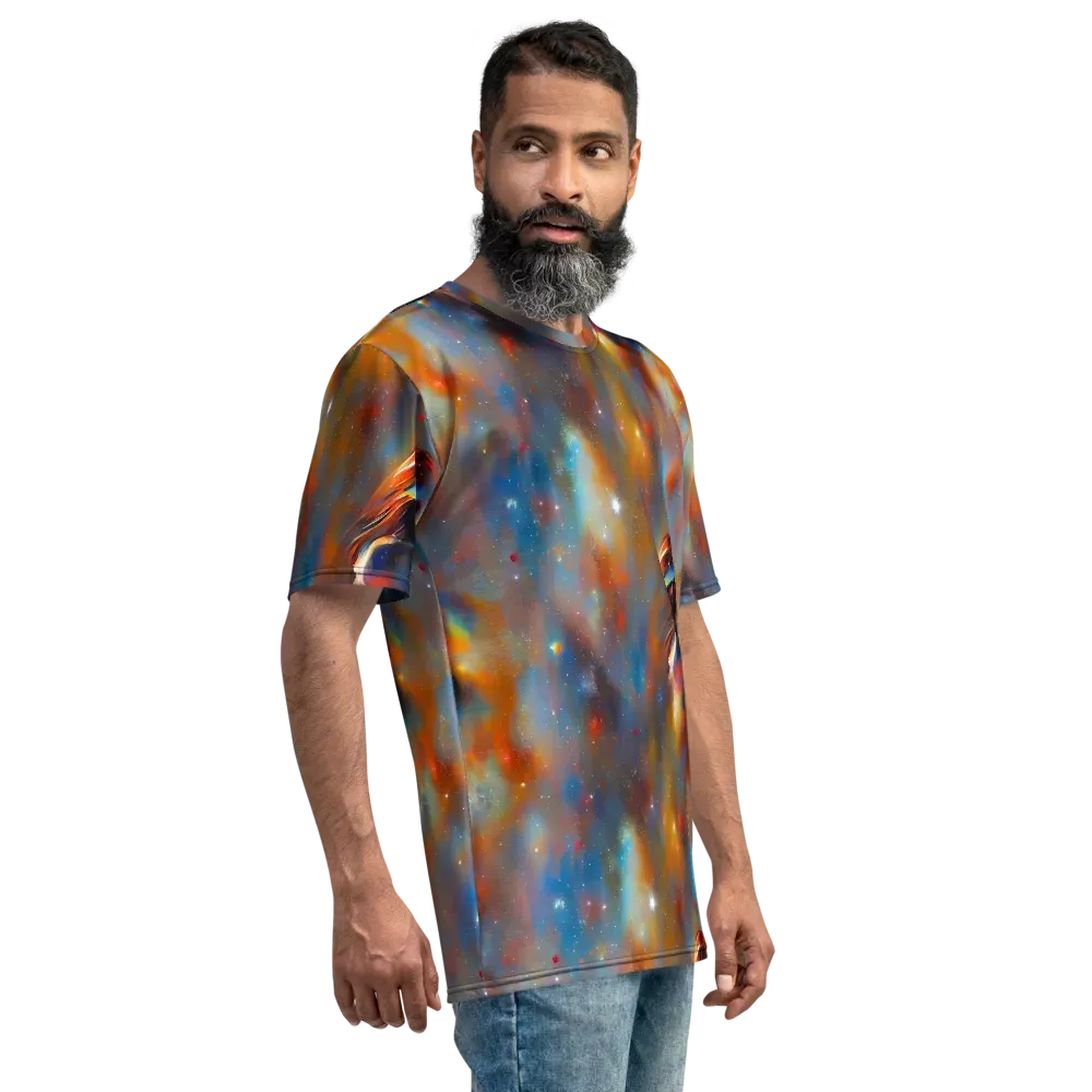 Asterglow Veil on Men's Crew Neck T-Shirt — Right