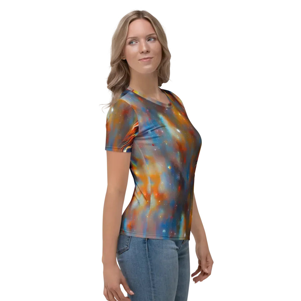 Asterglow Veil on Women's Crew Neck T-Shirt — Right