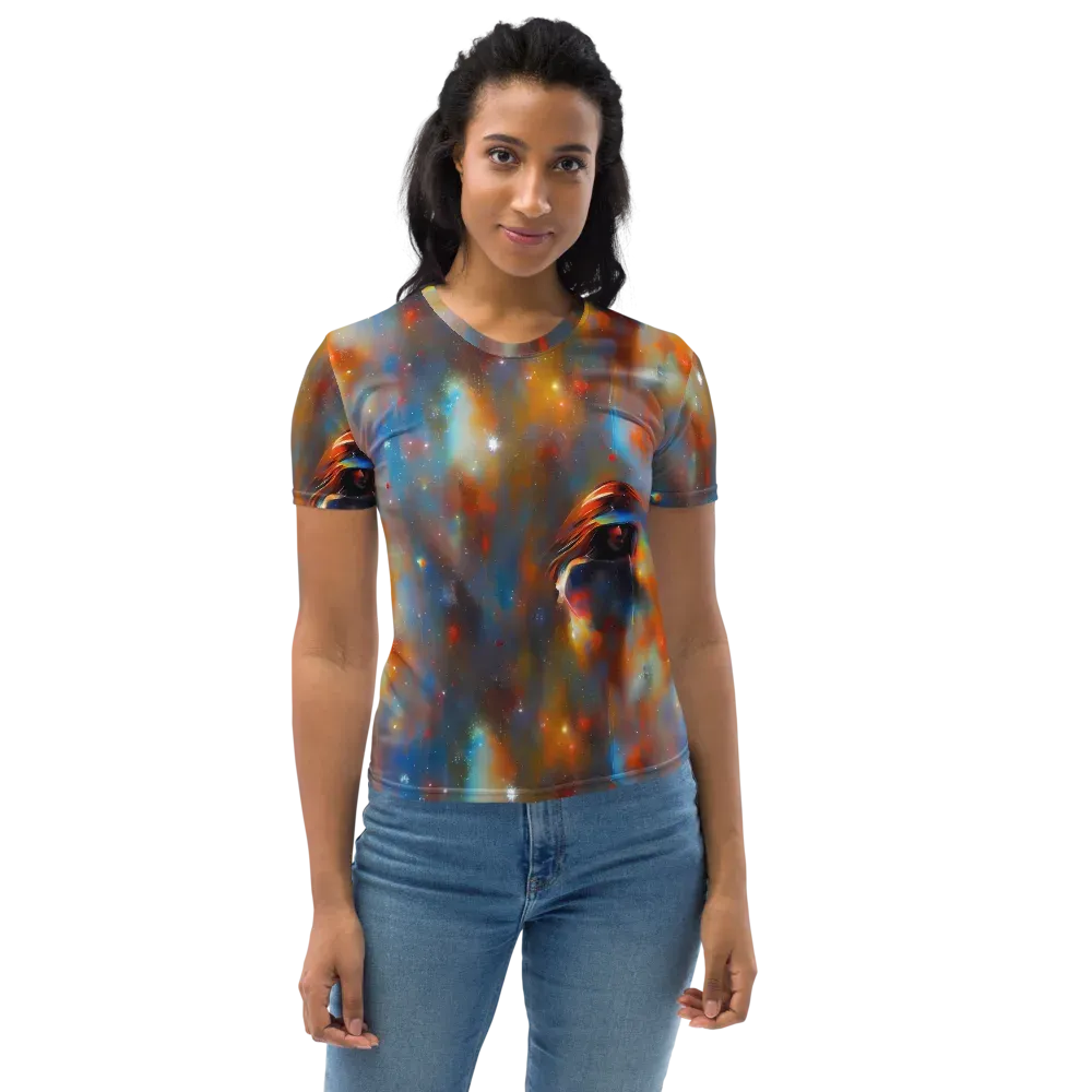 Asterglow Veil on Women's Crew Neck T-Shirt — Front