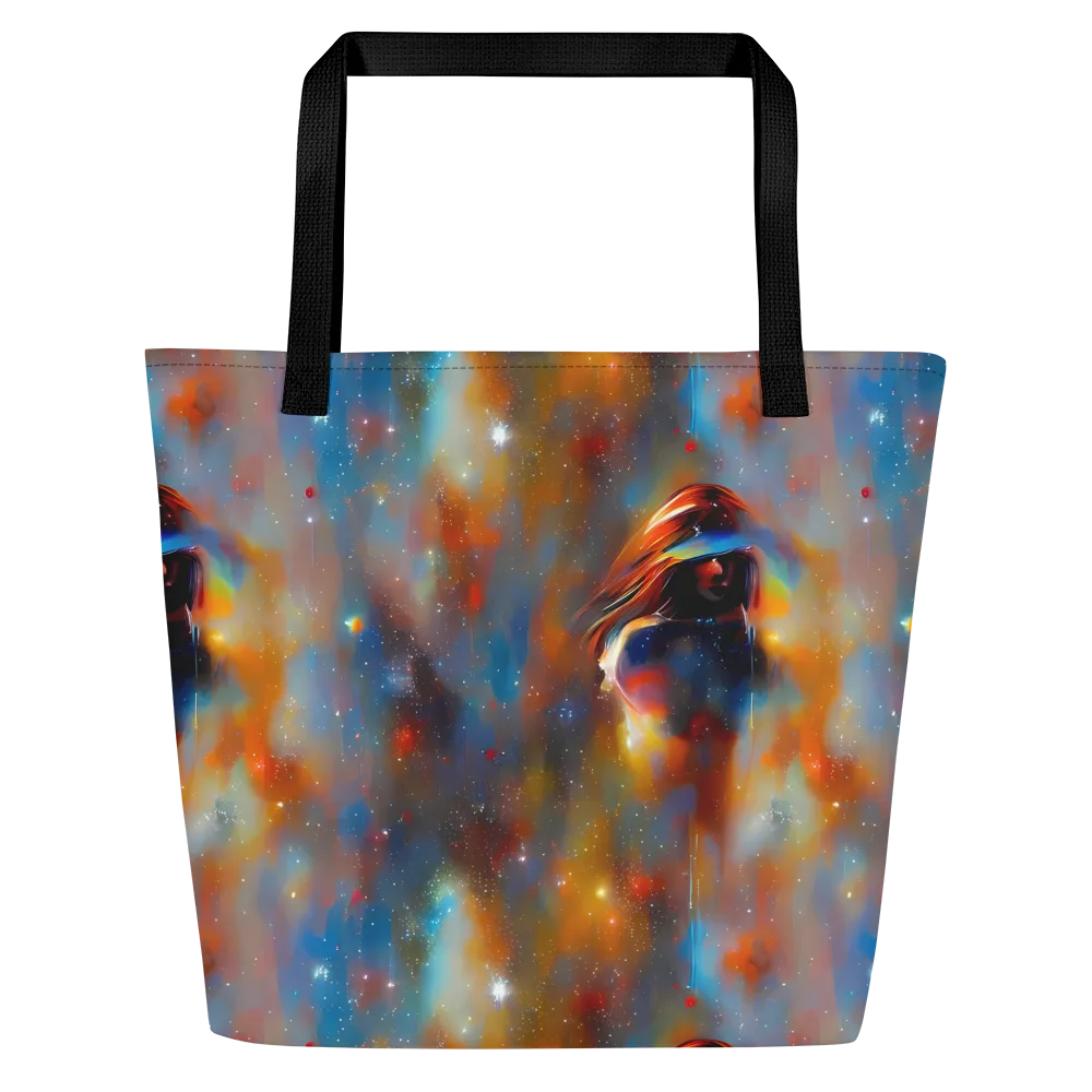Asterglow Veil on Large Tote Bag W/ Pocket — Front