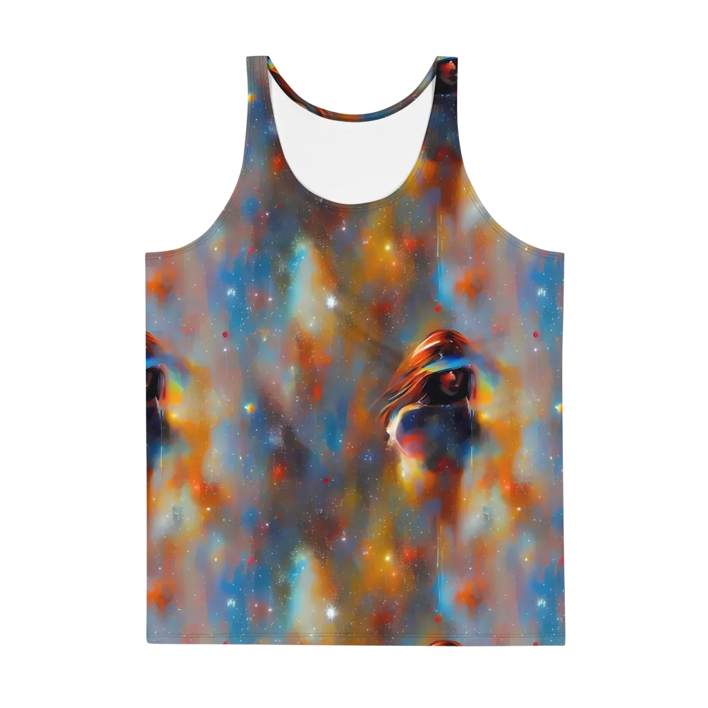 Asterglow Veil on Men's Tank Top — Front