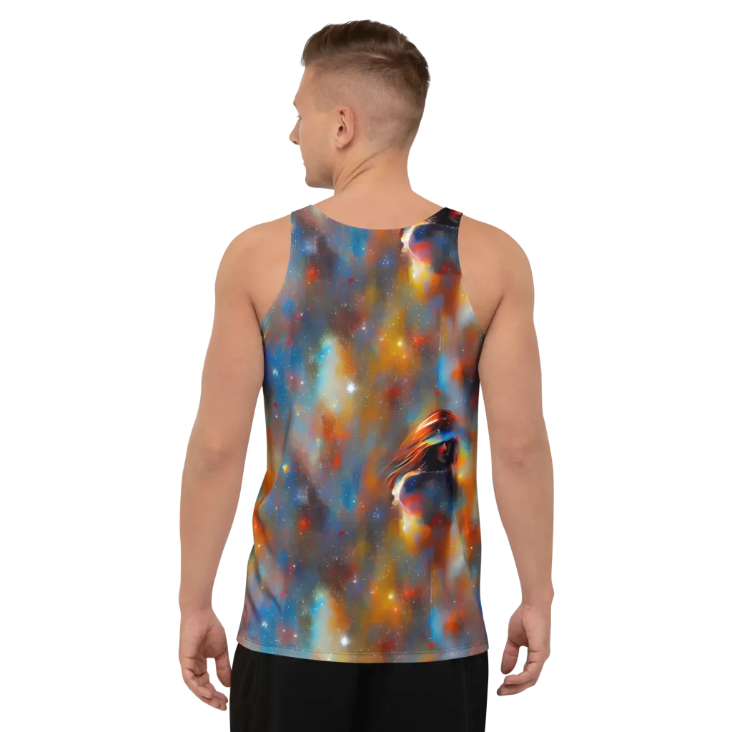 Asterglow Veil on Men's Tank Top — Back