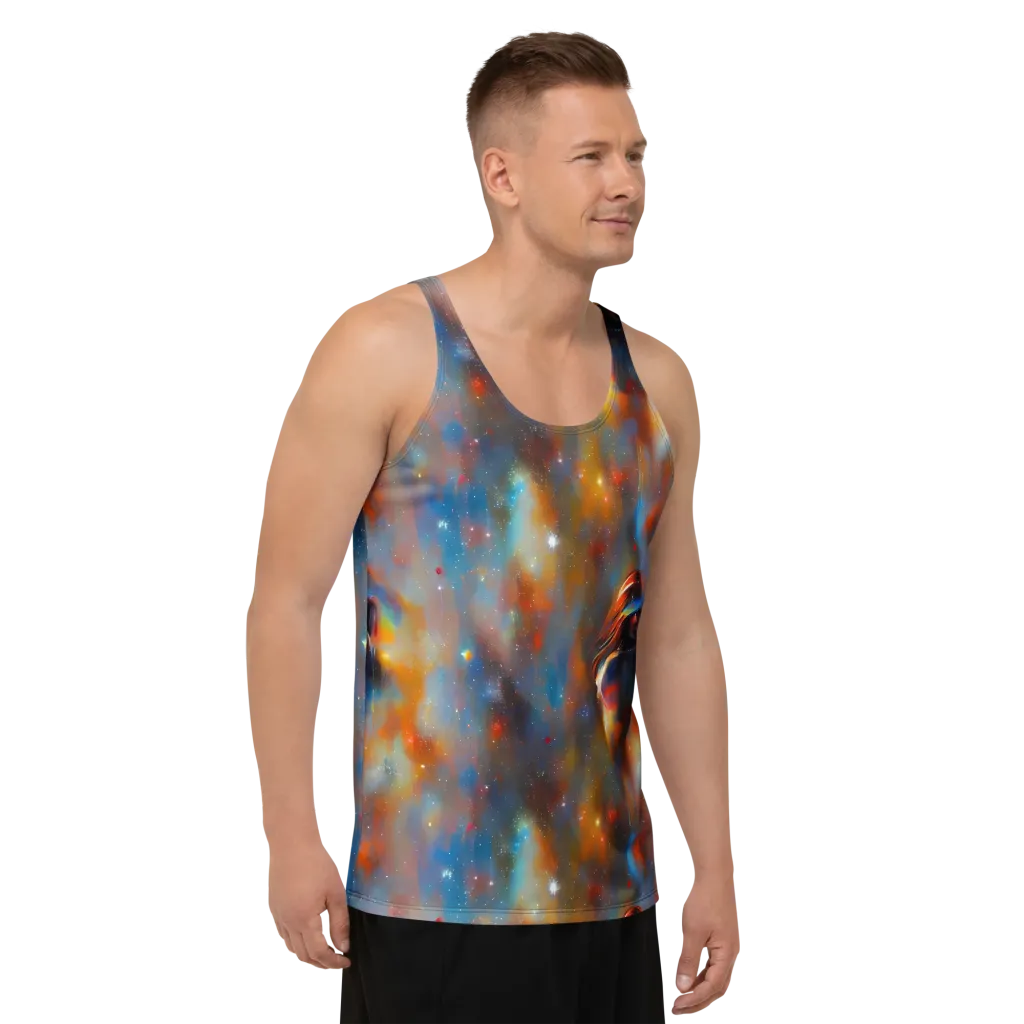Asterglow Veil on Men's Tank Top — Right Front