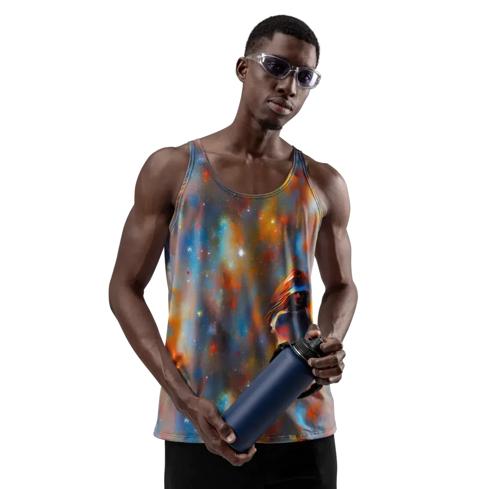 Asterglow Veil on Men's Tank Top — Front