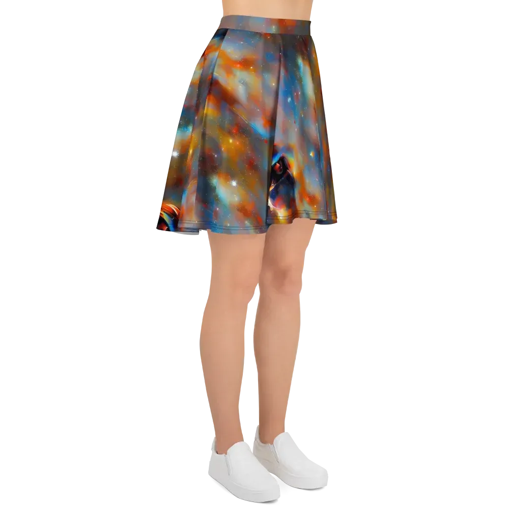 Asterglow Veil on Skater Skirt — Right