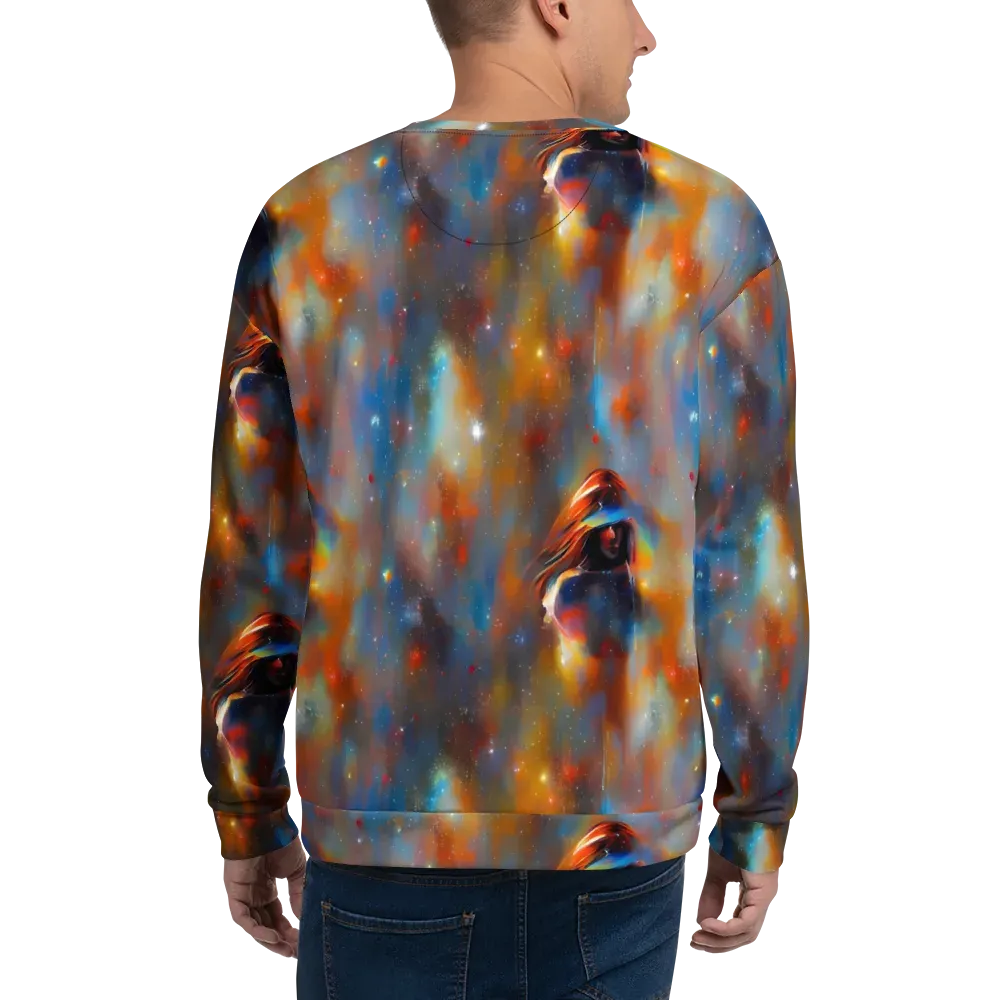 Asterglow Veil on Sweatshirt — Back