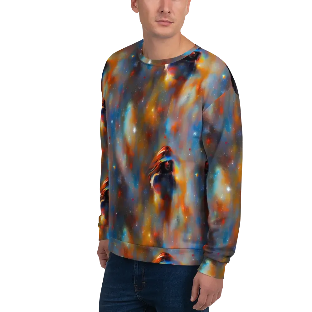 Asterglow Veil on Sweatshirt — Left Front