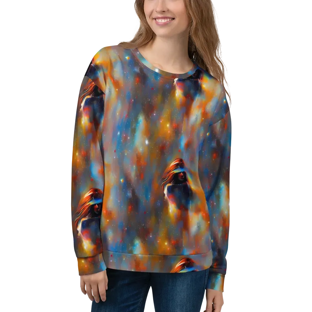 Asterglow Veil on Sweatshirt — Front