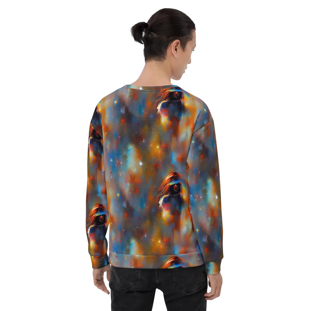 Asterglow Veil on Sweatshirt — Back