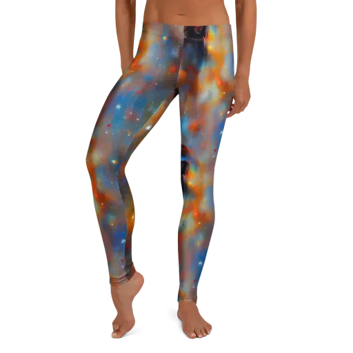 Asterglow Veil on a Leggings