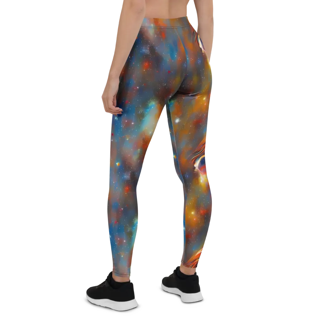 Asterglow Veil on Leggings — Back