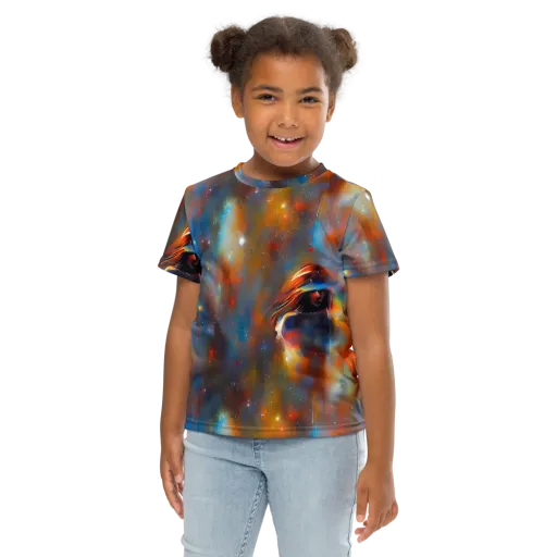 Asterglow Veil on a Kids Crew Neck T-Shirt