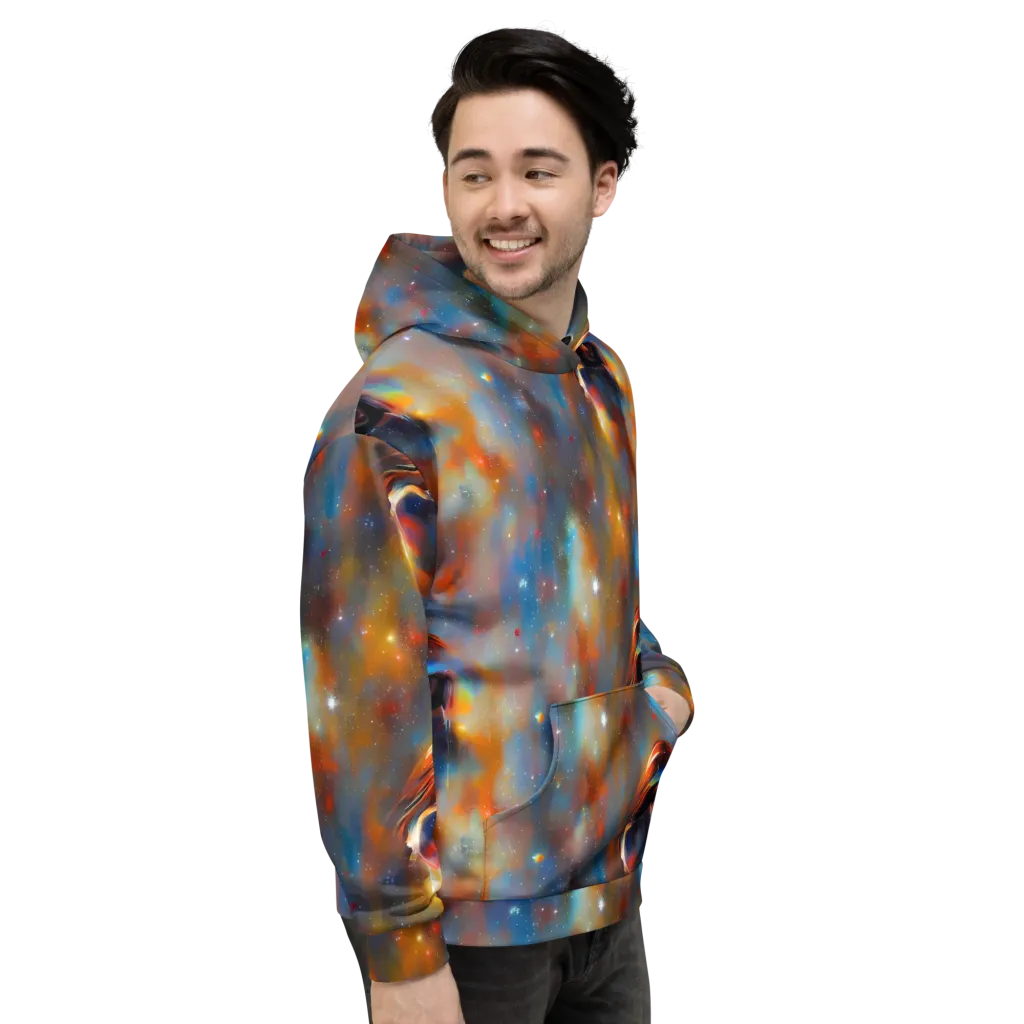 Asterglow Veil on Hoodie — Right