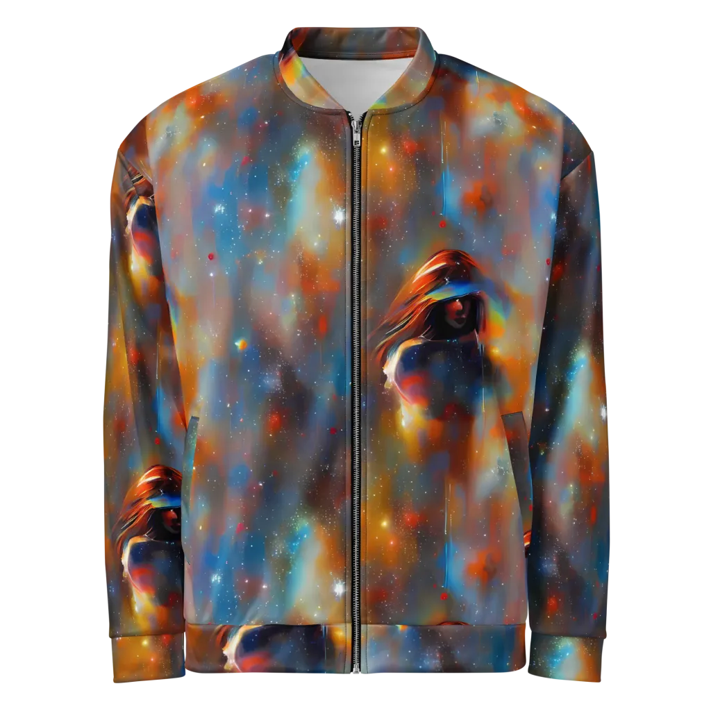 Asterglow Veil on Bomber Jacket — Front