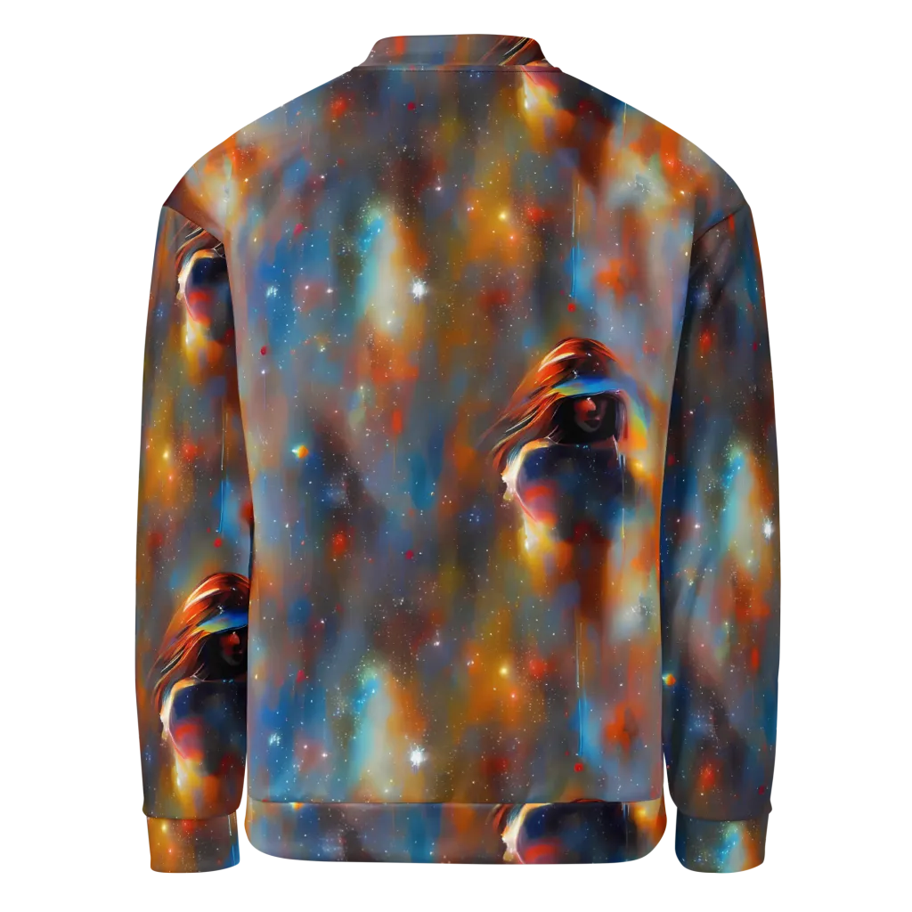 Asterglow Veil on Bomber Jacket — Back