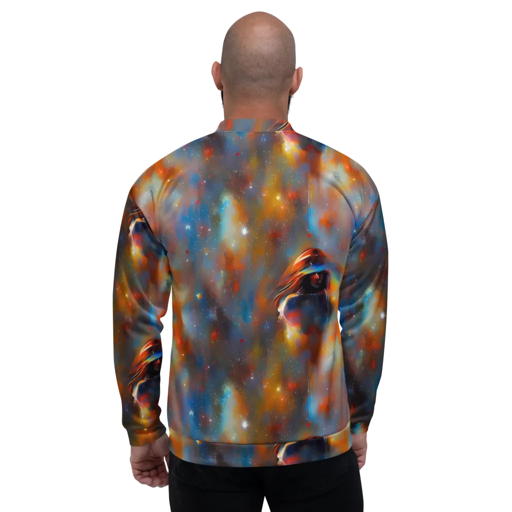 Asterglow Veil on Bomber Jacket — Back