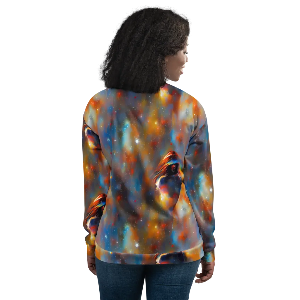 Asterglow Veil on Bomber Jacket — Back