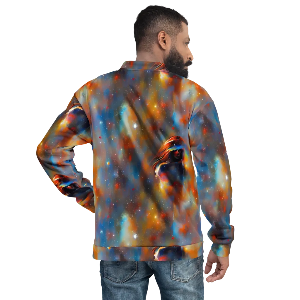 Asterglow Veil on Bomber Jacket — Back