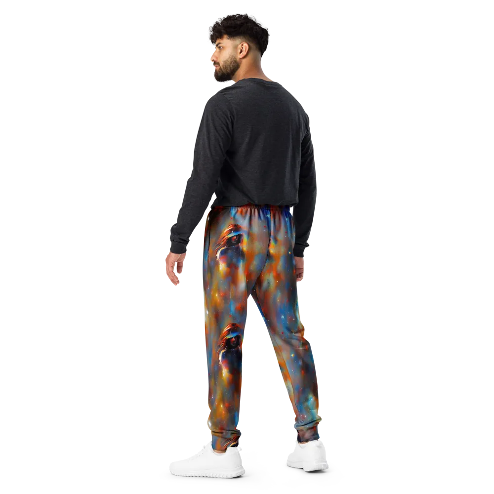 Asterglow Veil on Men's Joggers — Back