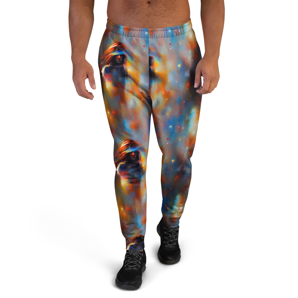 Asterglow Veil on Men's Joggers — Front