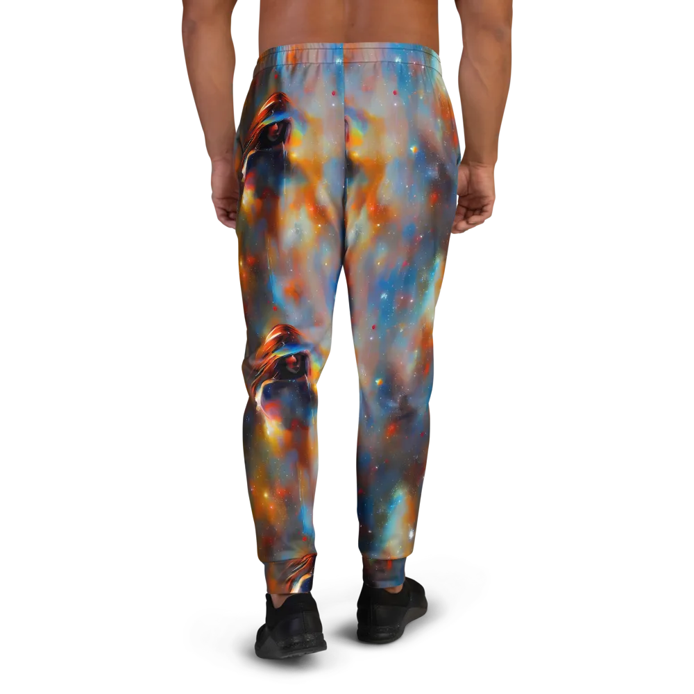Asterglow Veil on Men's Joggers — Back