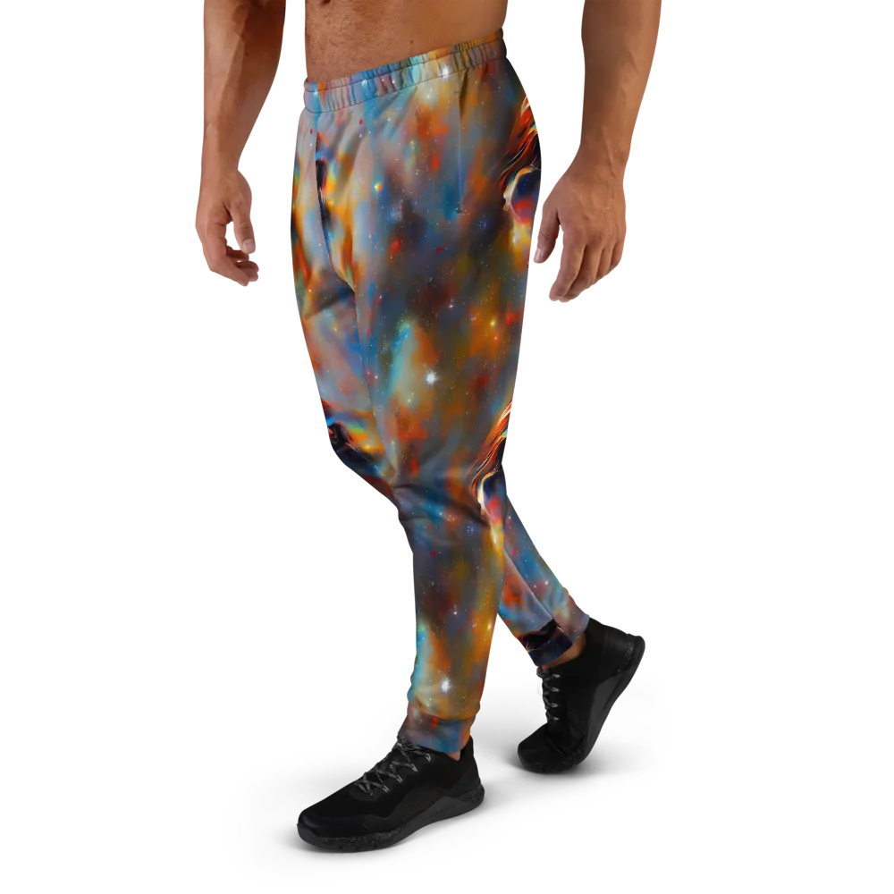 Asterglow Veil on Men's Joggers — Left