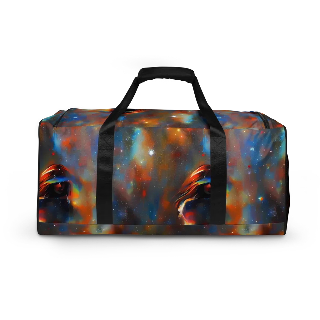 Asterglow Veil on Duffle Bag — Back