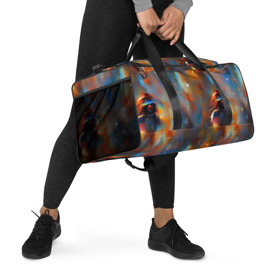 Asterglow Veil on Duffle Bag — Right Front