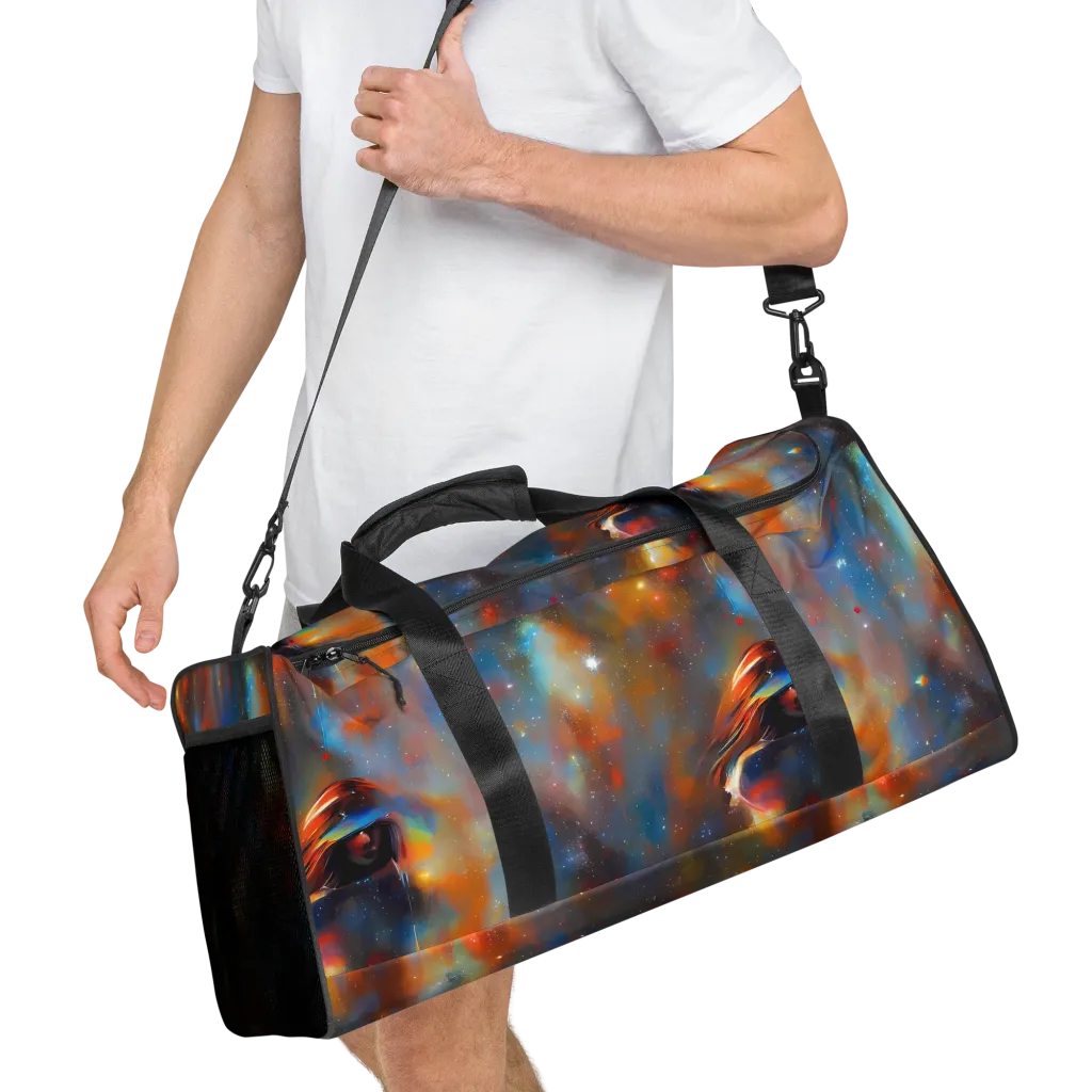 Asterglow Veil on Duffle Bag — Right Front