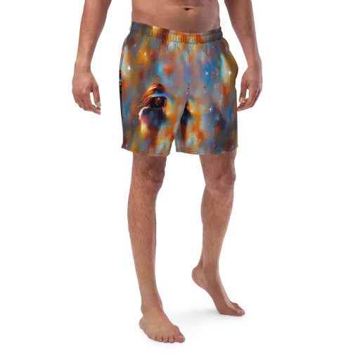 Asterglow Veil on a Swim Trunks