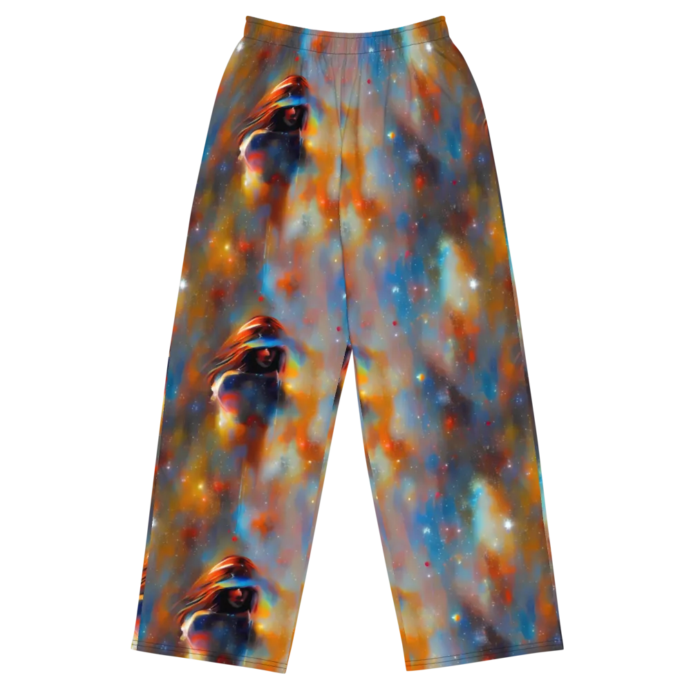Asterglow Veil on Wide-Leg Pants — Front