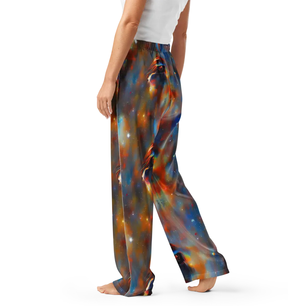 Asterglow Veil on Women's Pajama Pants — Left