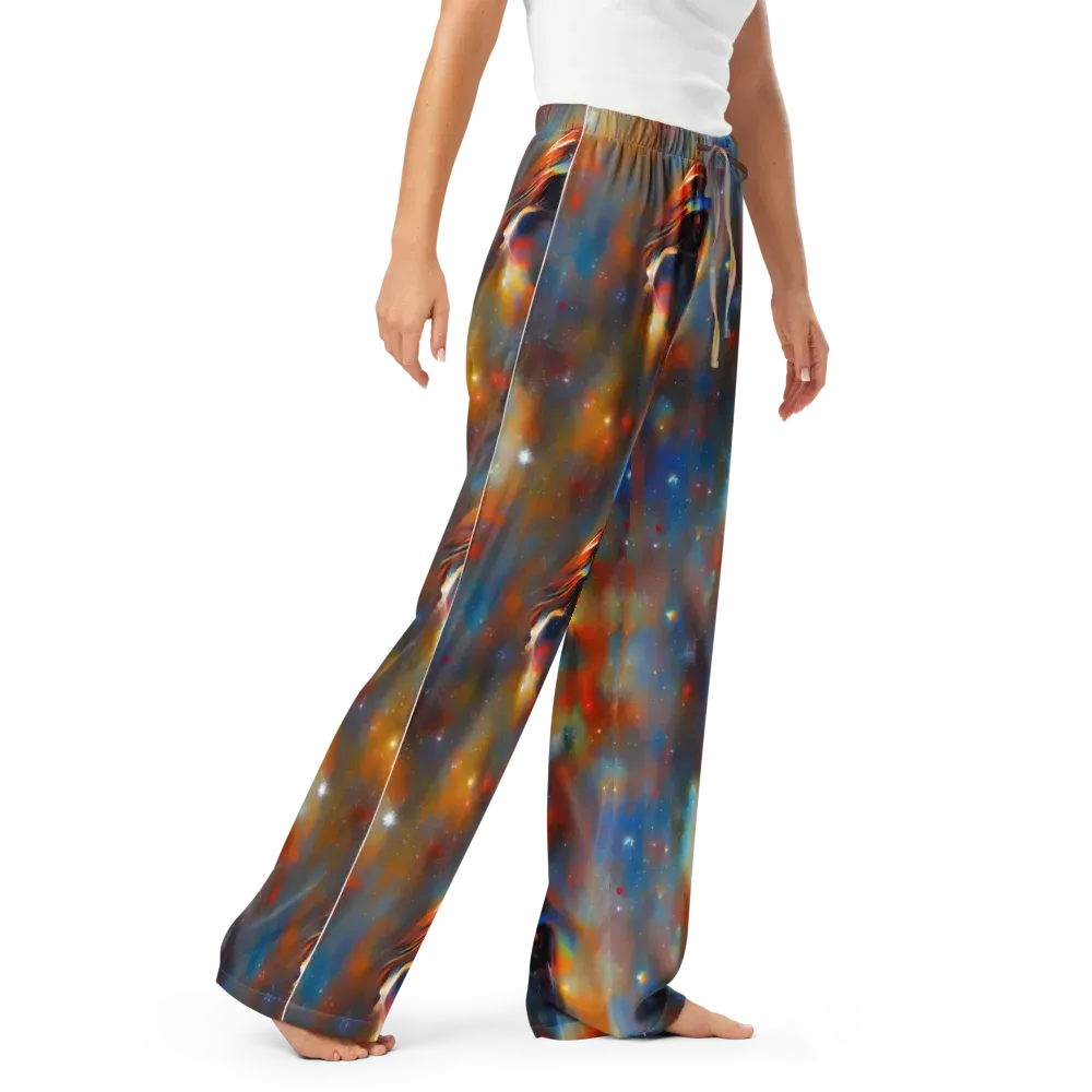 Asterglow Veil on Women's Pajama Pants — Right Front