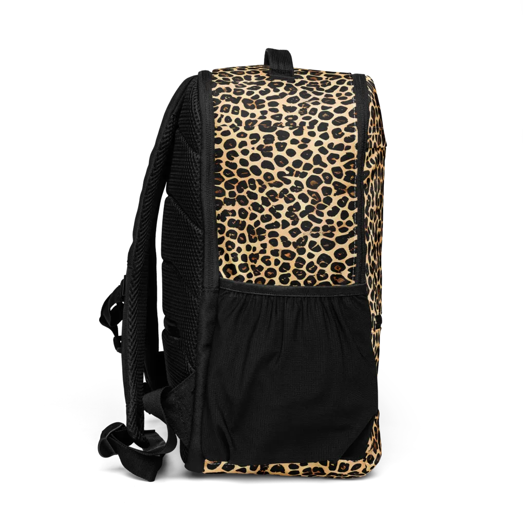 Cheetah Mosaic on Utility Backpack — Right