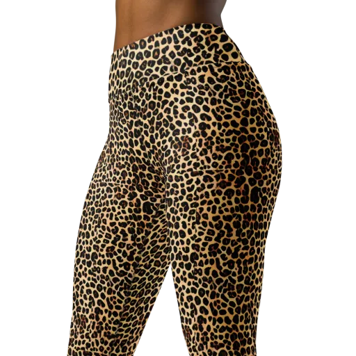 Cheetah Mosaic on a Yoga Leggings