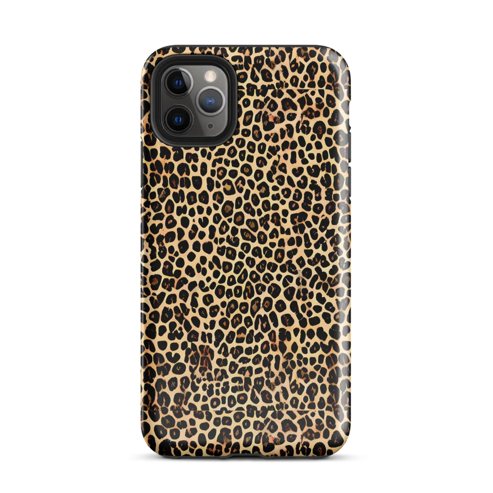 Cheetah Mosaic on Tough Case for iPhone® — Front