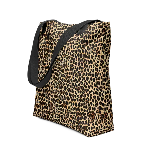 Cheetah Mosaic on a Tote Bag