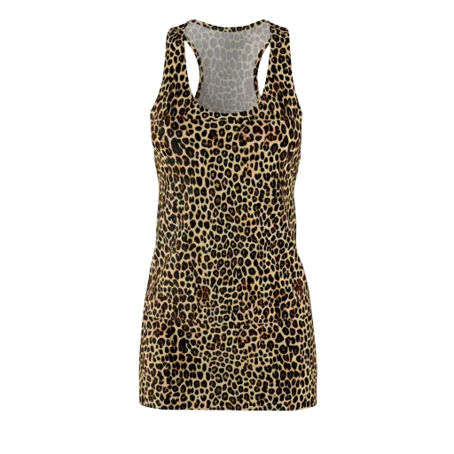 Cheetah Mosaic on a Racerback Dress