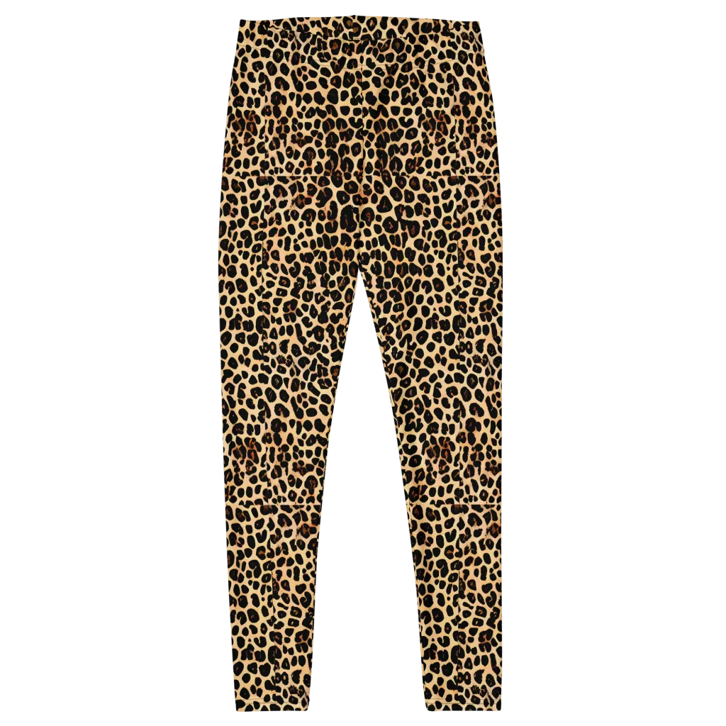 Cheetah Mosaic on Leggings — Front