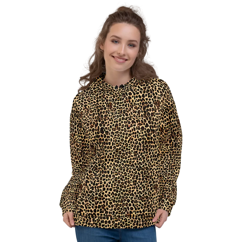 Cheetah Mosaic on Hoodie — Front