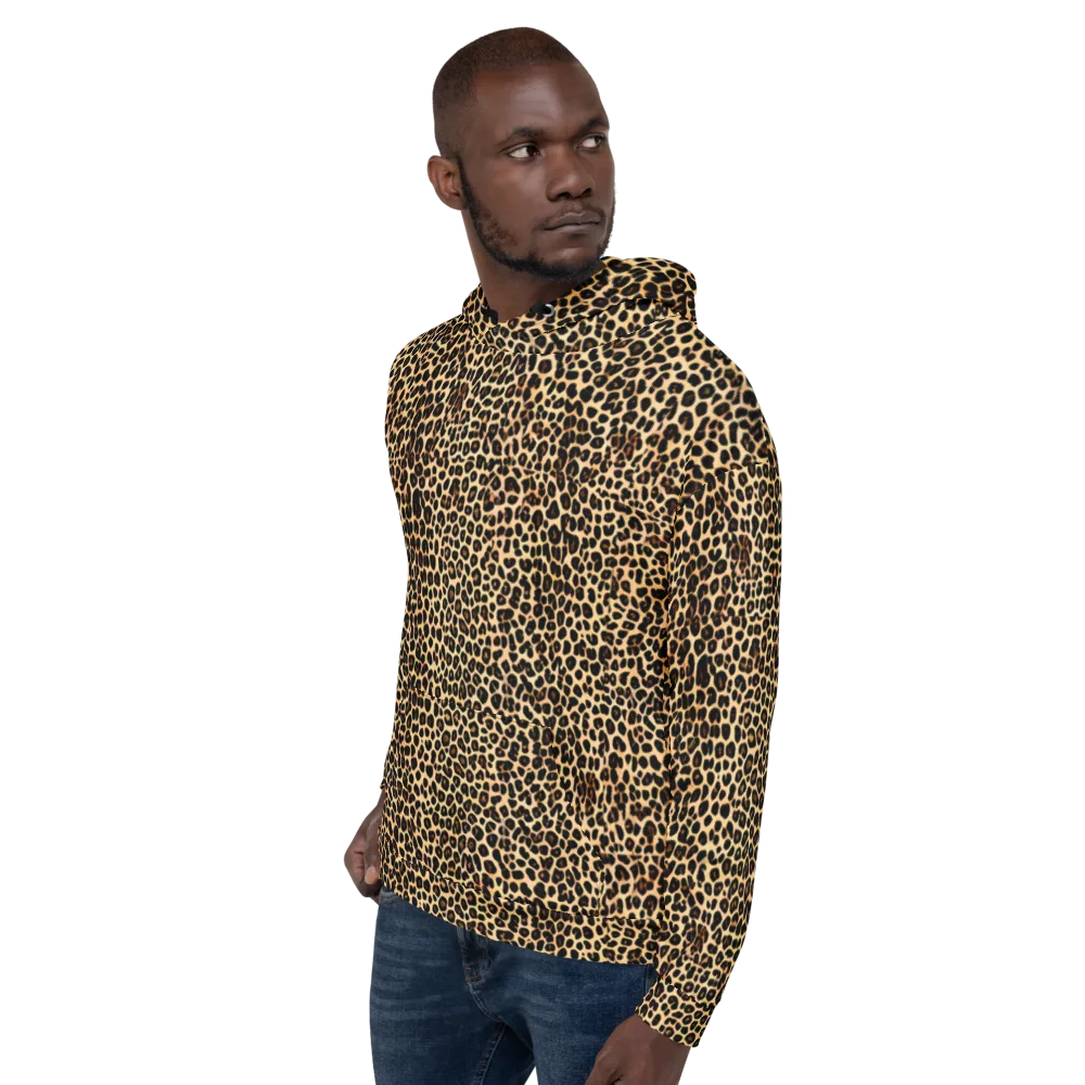 Cheetah Mosaic on Hoodie — Left