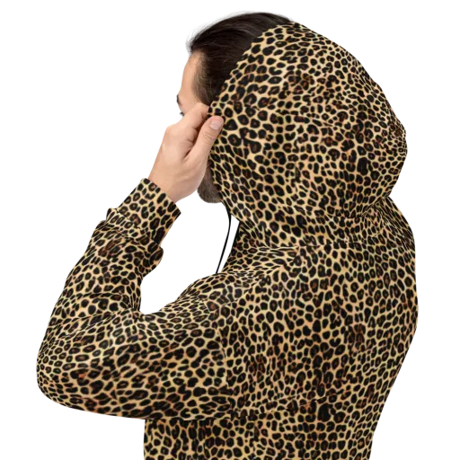 Cheetah Mosaic on a Hoodie