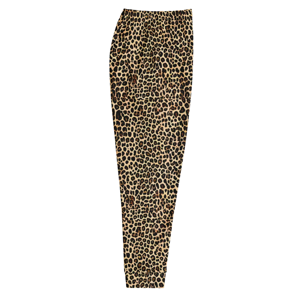 Cheetah Mosaic on Men's Joggers — Right