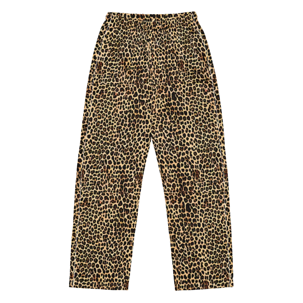 Cheetah Mosaic on Women's Pajama Pants — Front
