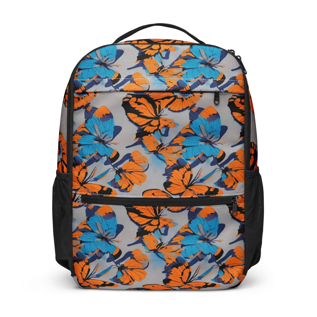 Flutter Wave on Utility Backpack — Front