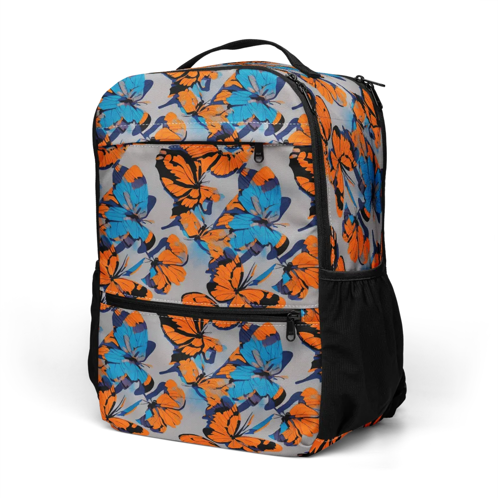 Flutter Wave on Utility Backpack — Left Front