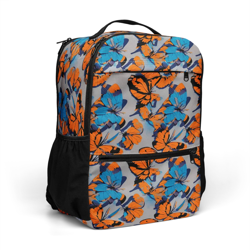 Flutter Wave on Utility Backpack — Right Front