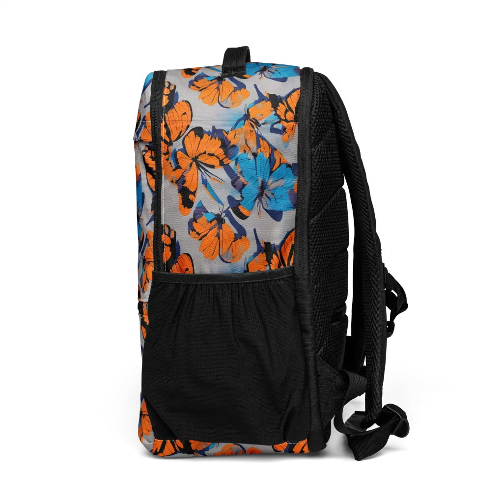 Flutter Wave on Utility Backpack — Left